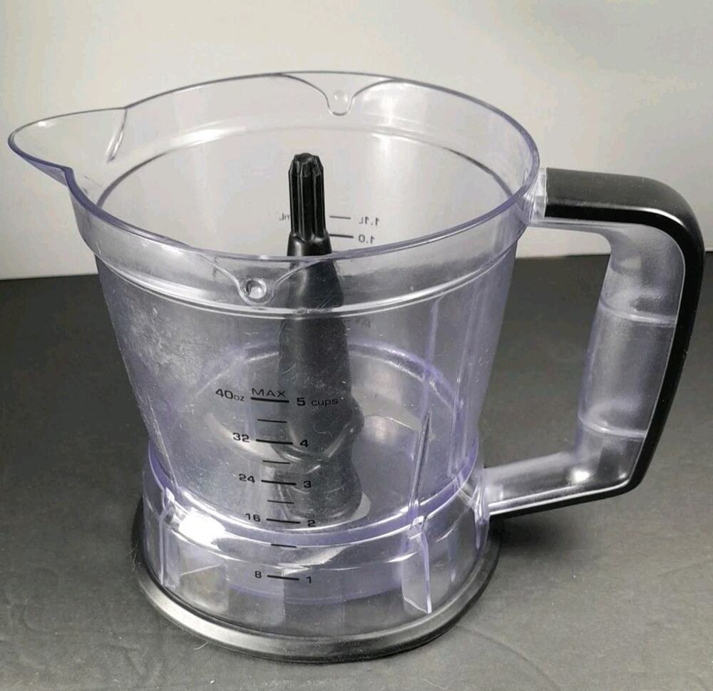 Ninja 40 oz 5 Cup Processor Bowl Blender Replacement Pitcher QB3000 Nutri 2-in-1